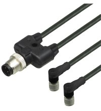 Y-образный разветвитель Pepperl Fuchs V3-WM-BK1,5M-PUR-U-T-V1-G