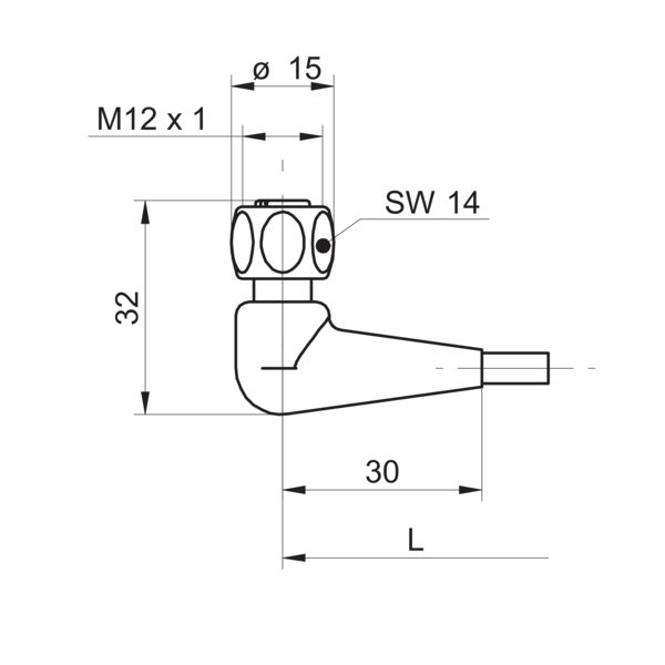 Разъем с кабелем Baumer ESW 33AY0500