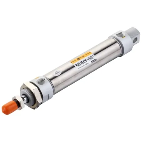 Компактный круглый пневмоцилиндр E.MC RA-D-25-400-S