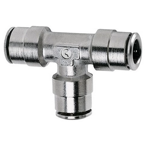 Тройник цанговый прямой E.MC EME-12P