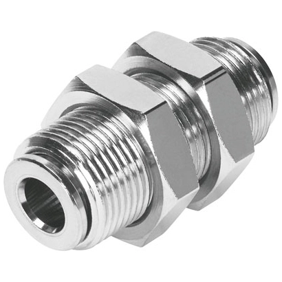 Муфта цанговая для панельного монтажа прямая E.MC EMM-10P