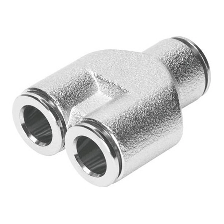 Тройник цанговый прямой E.MC EMY-08G