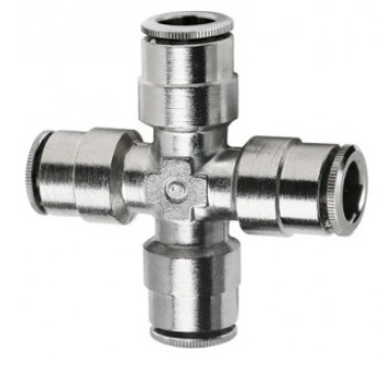 Фитинг цанговый крестообразный E.MC EMZA-08P