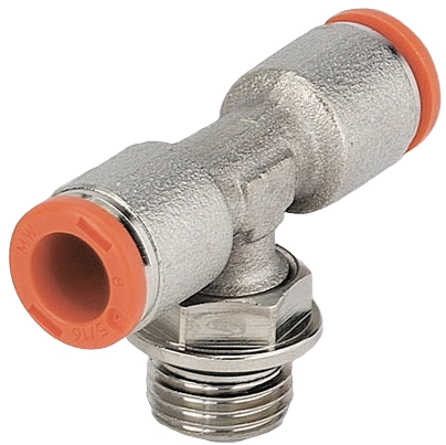 Тройник резьбовой цанговый MetalWORK R-2L32013