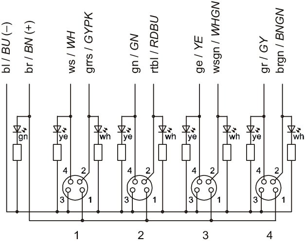 Распределительная коробка для датчиков Wenglor ZAA07R601