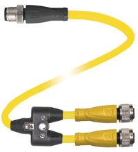 Y-образный разветвитель Pepperl Fuchs V15-G-S-10M-T-03M-PUR-A-V1-C2