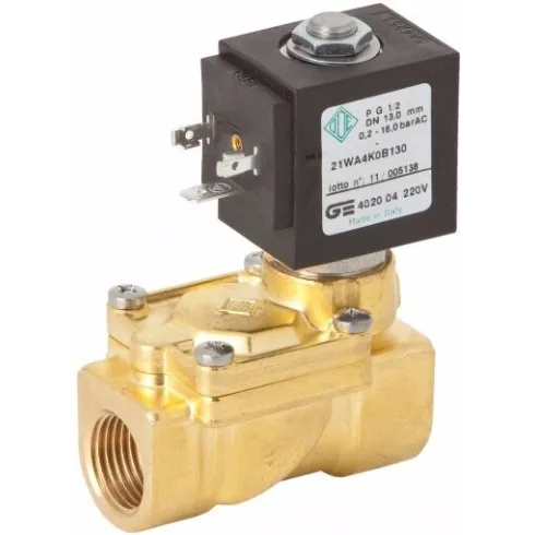 Соленоидный клапан непрямого действия GENEBRE 4020-09-С24V NC Ру10 Ду50 (PN10 DN50 )