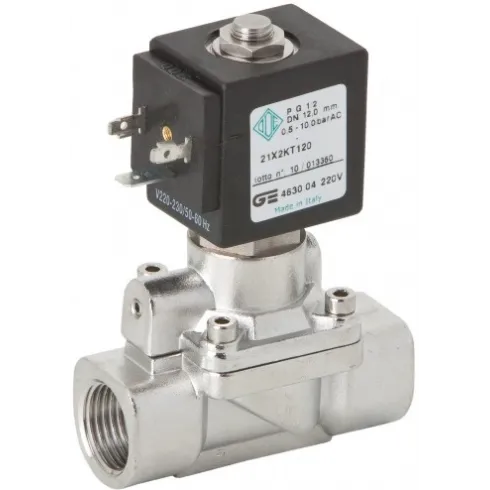 Соленоидный клапан непрямого действия GENEBRE 4630-05-A24V NC Ру10 Ду19 (PN10 DN19 )