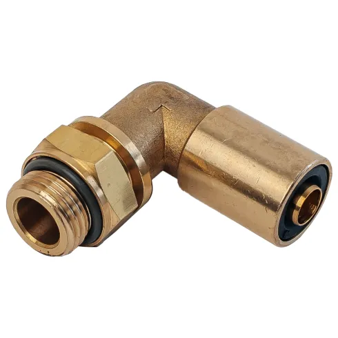 Штуцер цанговый угловой NBPT GPLT15-М22X1.5