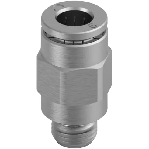 Штуцер цанговый с резьбой Camozzi HP6512-4-M8x1
