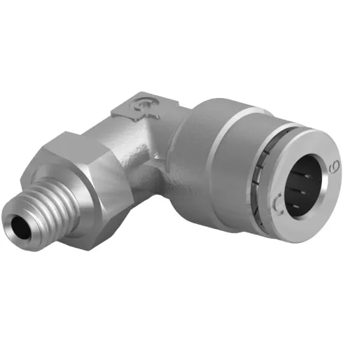 Штуцер цанговый угловой Camozzi HP6520-6-M12x1