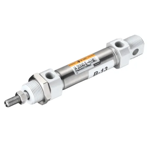 Компактный круглый пневмоцилиндр E.MC IAC-D-20-175-S