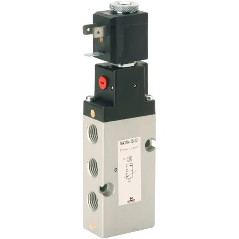 Распределитель с электромагнитным управлением Camozzi NA34N-15-02