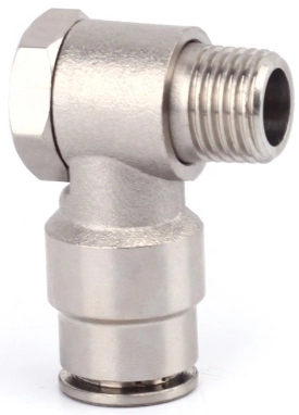 Штуцер цанговый угловой SNS JPH-12-04