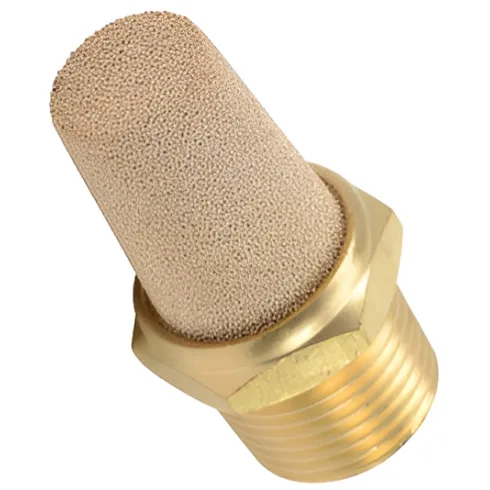 Глушитель бронзовый резьбовой KIPVALVE BSP-G1/2