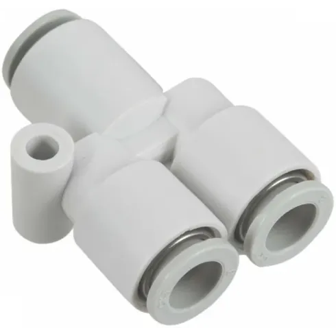 Тройник цанговый SNS KQ2Y-6