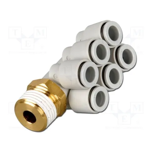 Коллектор цанговый SNS KQ2ZT-10-02