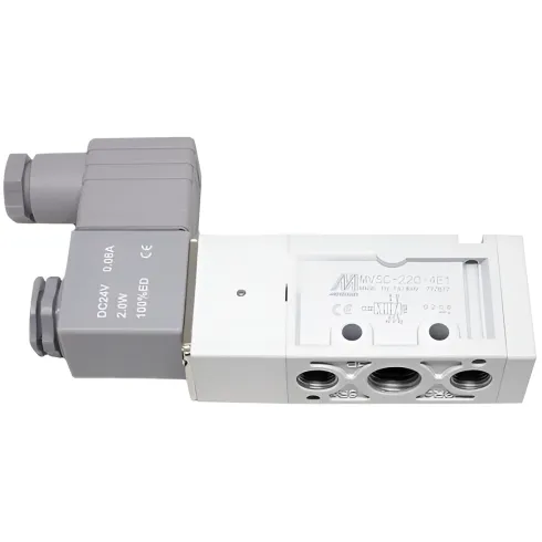 Распределитель с электромагнитным управлением Mindman MVSC-220-3E1-NC-6A-32