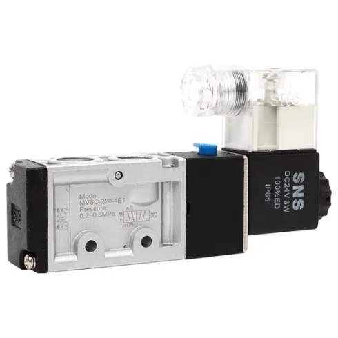 Распределитель с электромагнитным управлением SNS MVSC-300-4E1C-DC12V