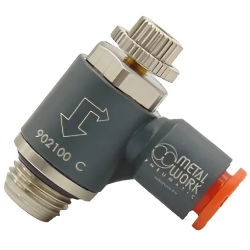 Дроссель с обратным клапаном Metalwork MRF N T V 10 3/8