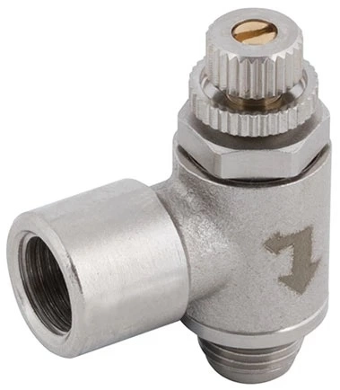 Дроссель с обратным клапаном Metalwork MRF N F V3/8 3/8