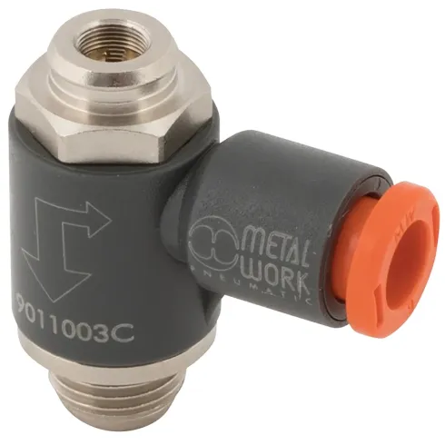 Дроссель с обратным клапаном Metalwork MRF O T C 10 3/8