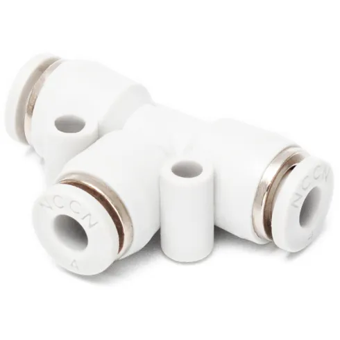 Тройник цанговый прямой Naval Pneumatics QST-4