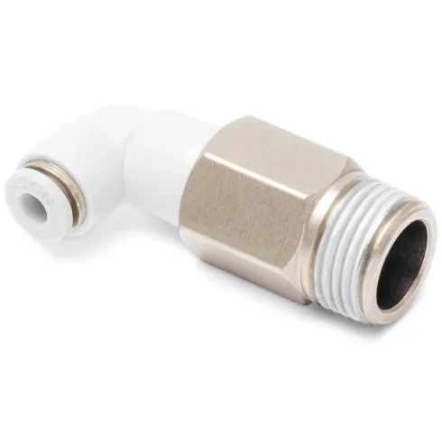 Штуцер цанговый угловой удлиненный Naval Pneumatics QSLL-3/8-4