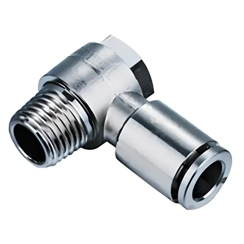 Штуцер цанговый угловой NBPT NPHT-6-G1