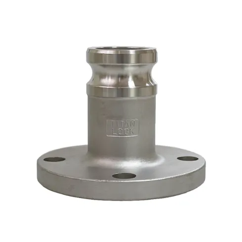 6in Камлок типа FA, ниппель с фланцем, алюминий TL600FAAL TITAN LOCK