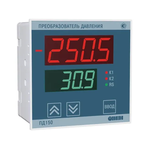 Измеритель низкого давления электронный для котельных и вентиляции ОВЕН ПД150-ДВ250П-809-1,5-1-Р