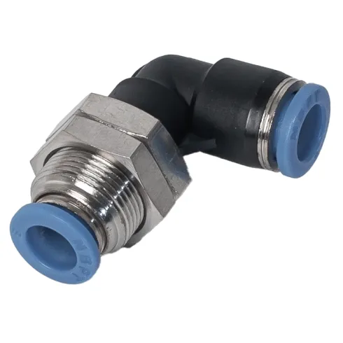 Муфта цанговая угловая для панельного монтажа NBPT PLM-8