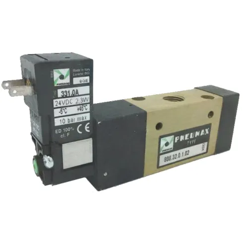 Распределитель с электромагнитным управлением Pneumax 808.32.0.1