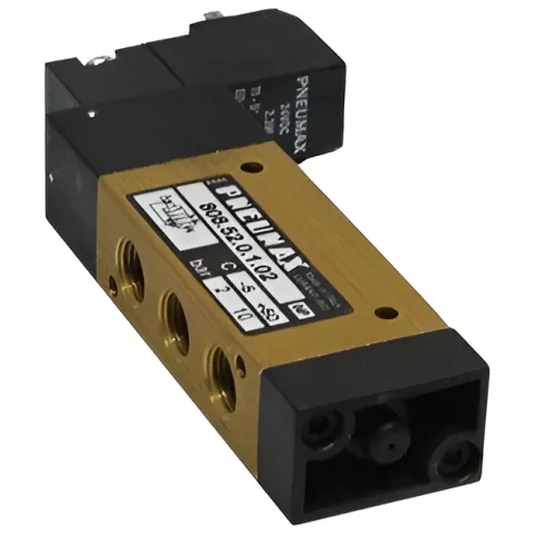 Распределитель с электромагнитным управлением Pneumax 808.52.0.12