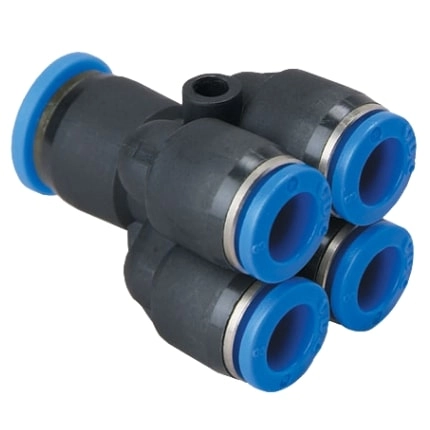 Коллектор цанговый SNS PXY-8-6