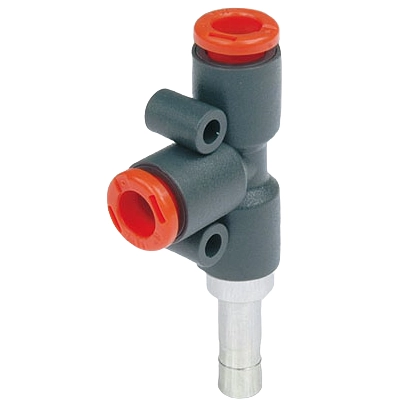 Тройник цанговый MetalWORK R-L49-10