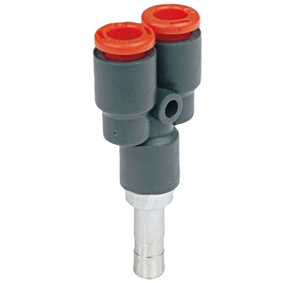 Тройник цанговый MetalWORK R-L24-12-10