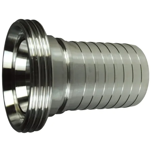 Штуцер под рукав резьбой из нержавеющей стали Titan Lock 11851 DN40 TL150THR 1,5"