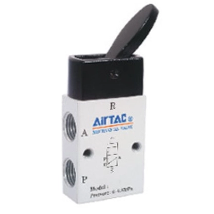 Распределитель с ручным управлением AirTAC S3C-08