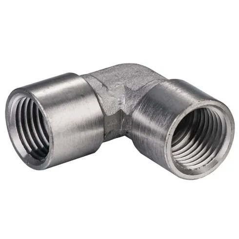 Штуцер угловой резьбовой SNS SCNL-12 1/8