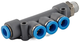 Коллектор цанговый SENYA GPHT-04-02