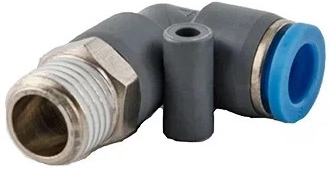 Штуцер цанговый угловой SENYA GPL-08-03