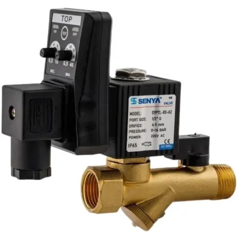 Электромагнитный клапан для слива конденсата SENYA SYPTL-80-B2-A2