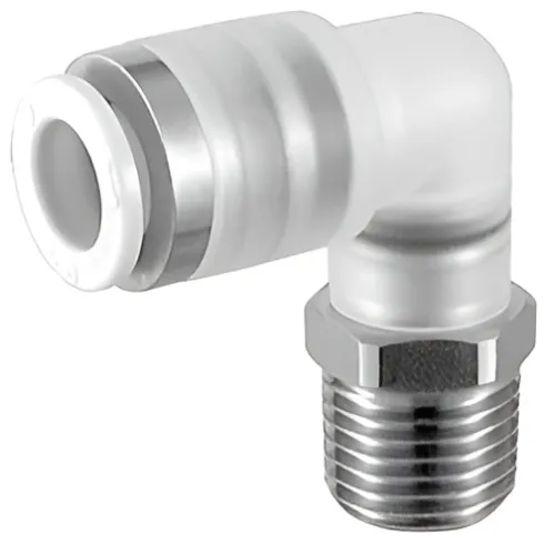 Штуцер цанговый угловой SMC KPG-L10-03