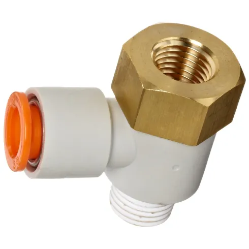 Штуцер цанговый угловой SMC KQ2-VF12-03S