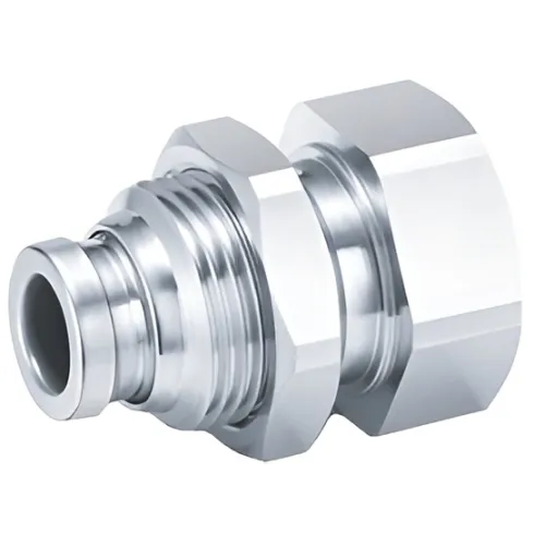 Штуцер цанговый для панельного монтажа SMC KQG2E-06-02-F