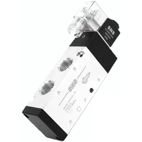 Распределитель с электромагнитным управлением SNS 4V110-M5-AC380V