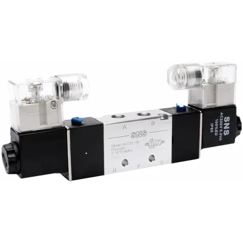 Распределитель с электромагнитным управлением SNS 4V220-08-AC110V