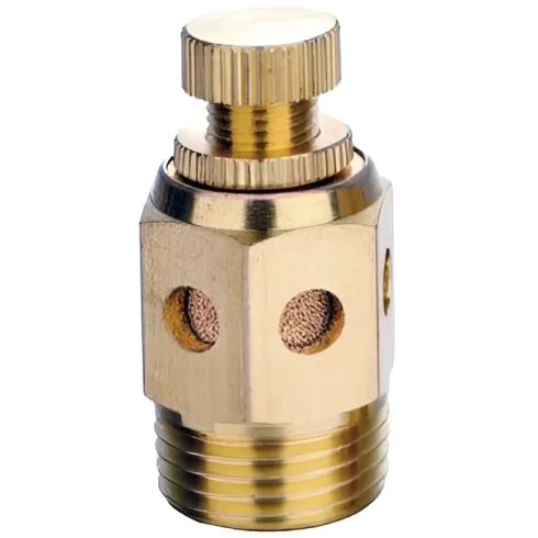 Глушитель латунный c дросселем SNS PSC-03