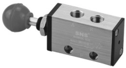 Распределитель с ручным управлением SNS SRB110-08